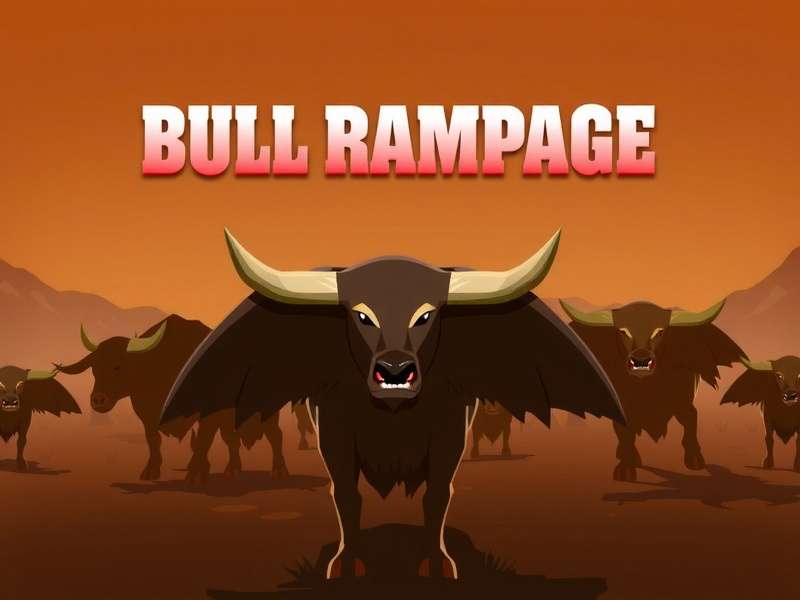 Bull Rampage Official Artwork Bull Rampage Game Banner
